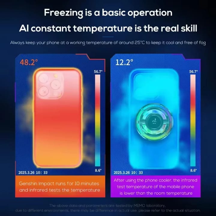 Memo CX16 RGB with AI Advance Cooling