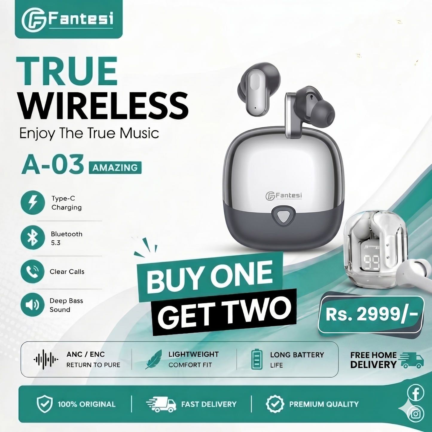 True Wireless A-03