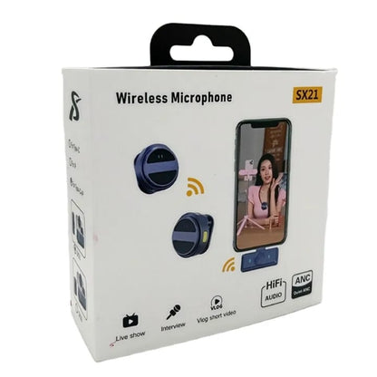 SX21 Wireless Lavalier Mics for Android